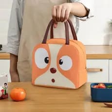 Bolsa Térmica Colorida Multiuso Para Passeio  ou  Escola com Alça Estampas de Animais
