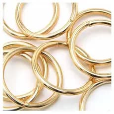 ARGOLA P ARTESANATO/BOLSAS/COSTURA  (10 UNIDADES )