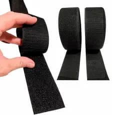 2 Metros Velcro Costurável 50mm (Macho e Fêmea) Fita de Fixação