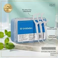 Fio Dental em Arco Ultra Fino - 50 un em 1 caixinha