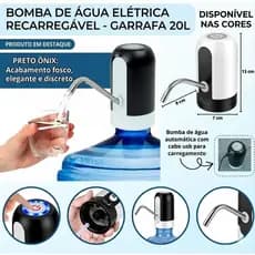 Filtro de Água Dispenser Automático Alta Potência Bivolt BOM-8810