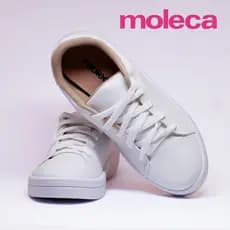 Tênis Moleca Feminino Original Liso Leve Casual Plataforma