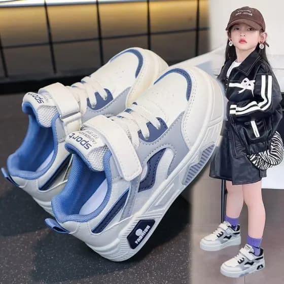 HSQ Sapatos De Patins Com 4 Rodas Para Meninas Meninos Crianças Destacáveis Moda Wheelies Tênis Preto Branco Tamanho Cri