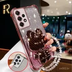 Capa Para SAMSUNG a13 5g a13 4g a32 a23 5g De Telefone De Silicone Banhada A Espessamento De Quatro Cantos Espelho De Ma