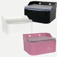 Porta Sal Saleiro Premium Com Tampa Capacidade para 1 kg Cores Variadas