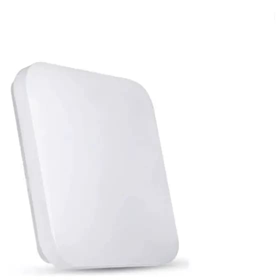 Plafon Luminária Led 25w Quadrado Sobrepor Borda Infinita 33x33cm