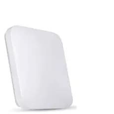 Plafon Luminária Led 25w Quadrado Sobrepor Borda Infinita 33x33cm