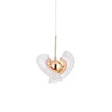 Lustre Pendente AAA TOP Gold 2415 Dourado Led Bivolt