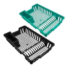 Escorredor De Louças 12 Pratos 44x29x8cm Arqplast De Pia - Escolha Sua Cor