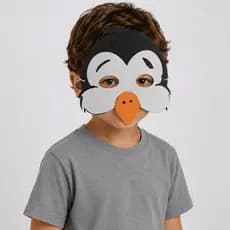 Máscara de EVA - Animais Infantil Para Festas Com Elástico