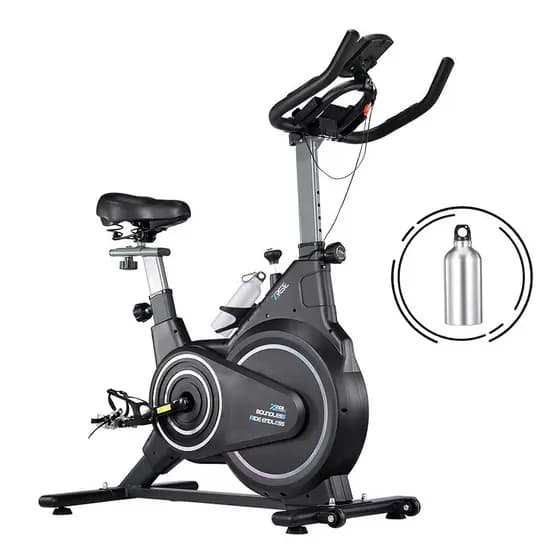 ZRSE Bicicleta Spinning Silenciosa com Volante de Inércia de 10 kg Ideal para Academia e Treino em Casa