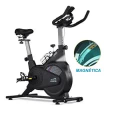 ZRSE Bicicleta Ergométrica Silenciosa com Resistência Magnética Volante de 10kg para Fitness em Casa