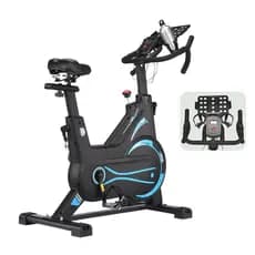 ZRSE Bicicleta Ergométrica Magnética Spinning Roda de Inércia 13kg Suporta 150kg para Academia