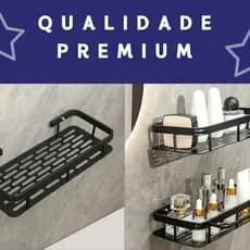 Suporte De Shampoo Banheiro Organizador Porta Shampoo E Sabonete - Prateleiras De Banheiro | Bnvt