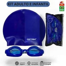Óculos de Mergulho Natação com Touca ORIGINAL