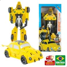 Brinquedo Robo Fusca Transforme Super Guardiões da Terra Defensor Kendy  BQ8011A