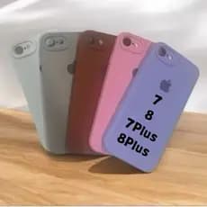 Capa Capinha Para IPhone 7G / 8G / 7plus / 8plus Silicone Aveludada