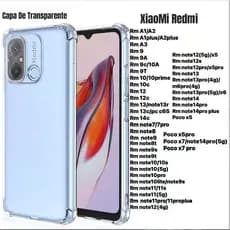 Capa Capinha Xiaomi Redmi Transparente Anti Impacto Tpu Para XiaoMi