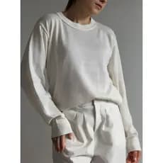Blusa Tricot Estilo Moletom Gola Redonda Trico Minimalista Inverno