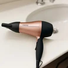 Secador De Cabelo Portátil Startools 1200w Bivolt Dobrável Rosa Pequeno Para Viagem Academia Profissional Potente