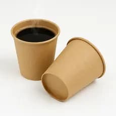Copo de Papel 240ml Kraft Térmico P/ Café Chá Agua Descartavel