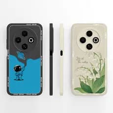Para Tecno Spark 30 Pro 30C 4G 5G Capa De Telefone Lindas Padrões De Flores Silicone Líquido Macio Amortecedor De Alta Q