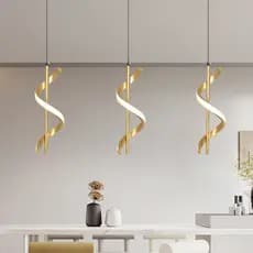 Luminária De Teto Pendente Led Moderna Lustre para Corredor Sala Quarto Cozinha 2024 novo estilo