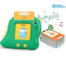 Brinquedo Educativo Card Early Com Interação Em Portugues e Inglês  Cartas para aprender inglês - flash cards em inglês