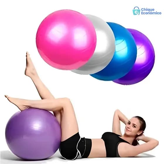 Bola Abdominal Profissional Yoga Pilates 55/65 cm