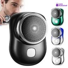 Surpresa oferta! Aparador de barba elétrico mini-portátil à prova d'água, modelo C, em oferta incrível!