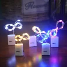 Fio De Fada 2M Com Luzes Led Fada Para Decoração De Casa e Natal Festa