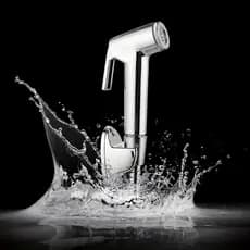 Chuveiro Sanitário Completo Luxo Metal Aço 1.2m Promoção Privada