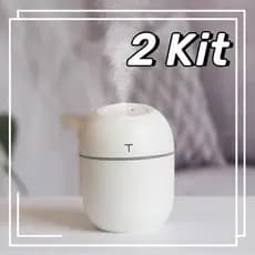2 Peças Umidificador Atomizador De Ar Doméstico Portátil Umidificador De Escritório De Grande Capacidade