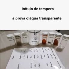 Etiquetas Adesivas De Temperatura Transparentes