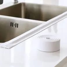 4 Pcs Fita Selante De Pvc À Prova D 'Água Para Cozinha / Banheiro / Banheira