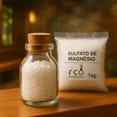 Kit SPA com Sal de Banho 1kg + Frascos de Vidro 60ml com Rolha – Relaxamento e Estilo