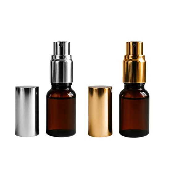 Kit Frasco Pet 10ml 18/405 Âmbar c/ Tampa Spray Full Cap