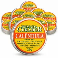 12 Und De Pomada Curedermy Original Calêndula - 20g