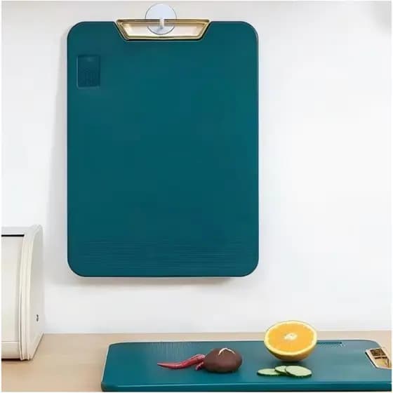 Materiais não metálicos,Tábua De Corte Antibacteriana À Prova De Mofo 38/32.5Com Suporte Em Pé Para Cozinha,Material: pe