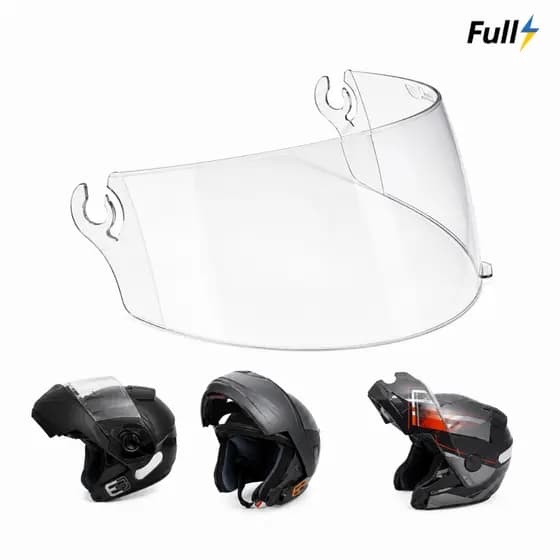 Viseira Capacete Ebf 8 E8 E28 Robocop Articulado Cristal