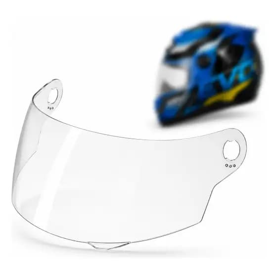 Viseira Cristal Transparente Evolution 788 G2-G8 Pro Tork