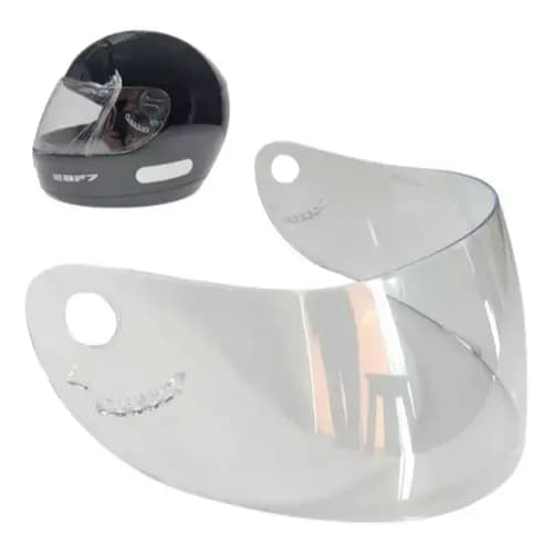 Viseira Capacete New Ebf 7 Ebf7 E31 Cristal Transparente