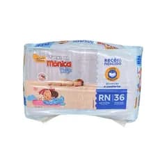 FRALDA RN C/ 36 TURMA DA MONICA RECÉM NASCIDO