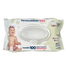 TOALHAS UMEDECIDAS C/100 PERSONALIDADE BABY