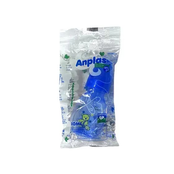 MAMADEIRA CHUQUINHA ANPLAS MINI 60ML AZUL