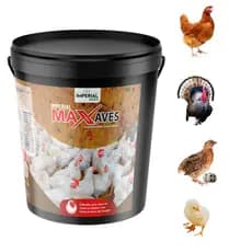 MAX AVES 1Kg Núcleo Para Misturar Ração Para AVES Suplemento Imperial Nutri