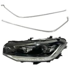 Acrilico DRL VW T-Cross farol full Led 2018 2019 2020 2021 2022