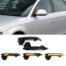 Seta retrovisor sequencial Audi A3 8P 2006 2012 Audi A4 S4 2008 2016 A5 S5 2007 2019 A6 2008 2018 Audi A8 2011 2017