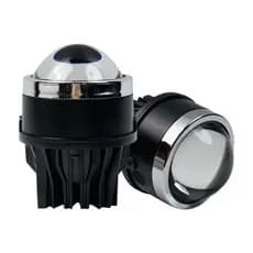 Par Projetor Biled 6000k 140w 40000 lumens Farol Auxiliar Milha Neblina Blindado 3.0 Polegadas