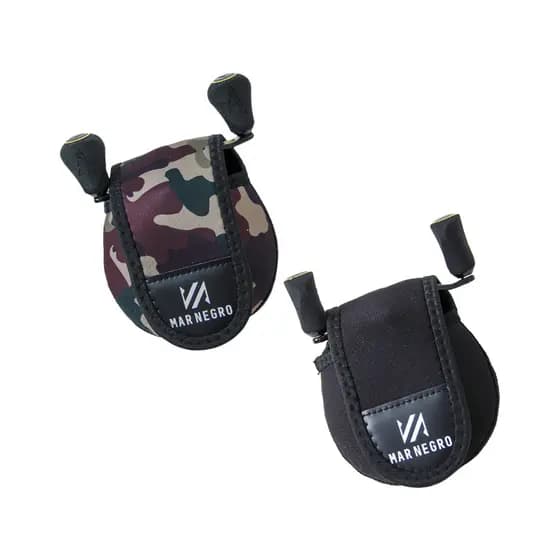 Kit Combo 2 Capas Protetoras para Carretilha X- Reel Mar Negro Neoprene Perfil Baixo ou BG